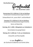 Plakat der Herbstkerwa